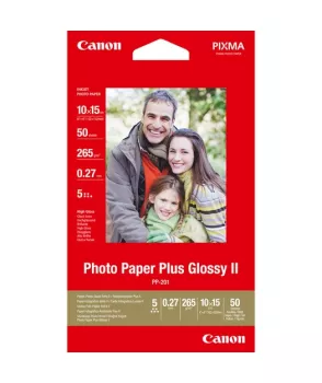 Canon PP-201 Glossy Photo Paper 10x15  - 50 Sheets 2311B003
