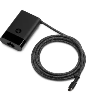 HP 65W 671R2AA USB-C Laptop Charger Siyah