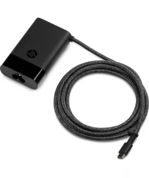 HP 671R3AA 65W USB-C Laptop Charger Siyah