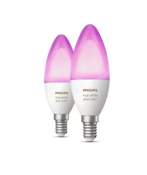 Philips Hue Renkli Akıllı Ampul 2li Ekopaket E14