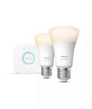 Philips Hue Beyaz Akıllı Başlangıç Seti 2’li E27 Bluetooth Özellikli