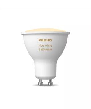 Philips Hue Beyaz Ambiyans Akıllı Spot Ampul  GU10 Bluetooth Özellikli