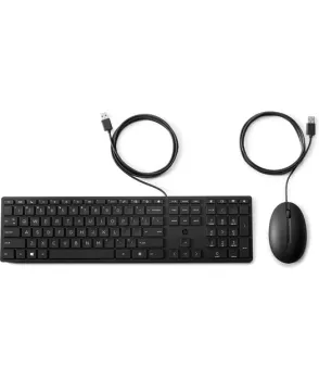 HP 9SR36AA Kablolu 320MK Fare ve Klavye Siyah