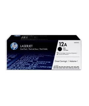 HP Q2612AF Black Toner Kartuş (12A)