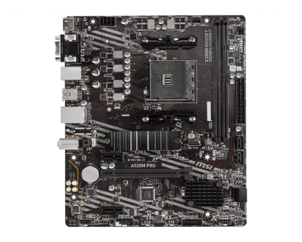 MSI A520M PRO DDR4 4600/1866Mhz M.2 MATX AM4