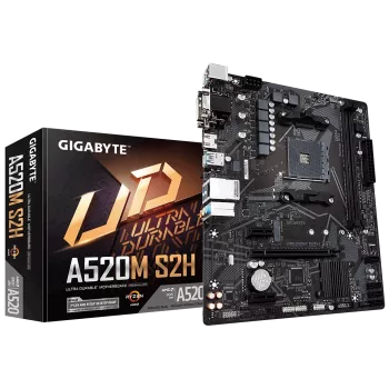 GIGABYTE GA-A520M-S2H DDR4 5100(OC) HDMI AM4