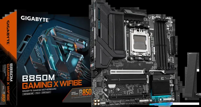 GIGABYTE B850M GAMING X WIFI6E MATX AM5 ANAKART