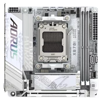 GIGABYTE ANAKART AM5 MINI-ITX X870I AORUS PRO ICE