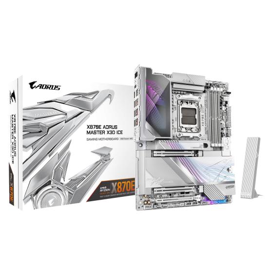 GIGABYTE X870E AORUS MASTER X ICE DDR5 M.2 HDMI DP ATX AM5
