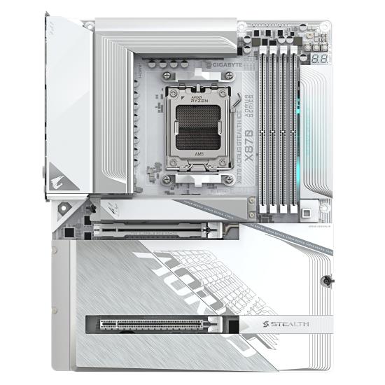 GIGABYTE X870 AORUS STEALTH ICE DDR5 8000Mhz HDMI/DP ATX AM5