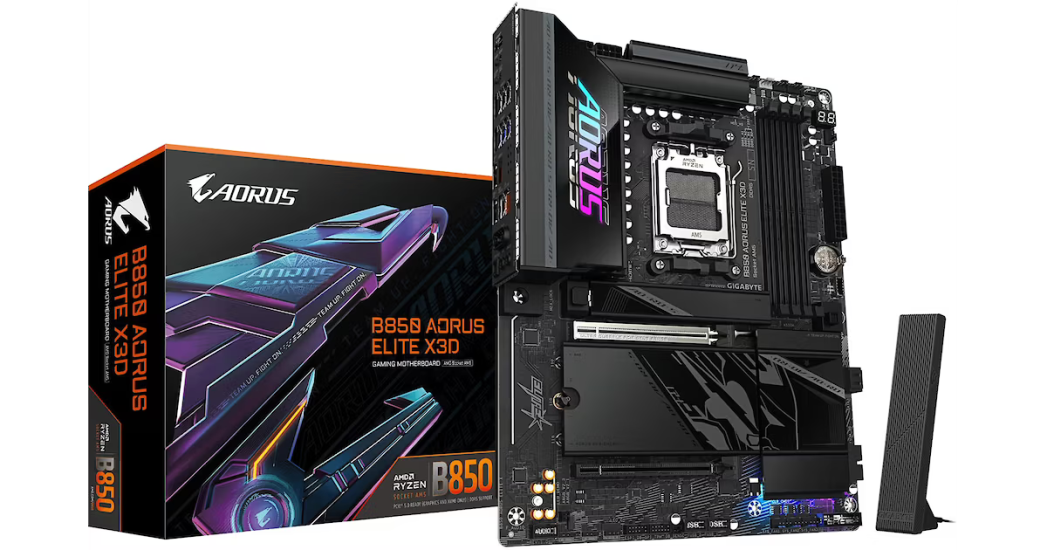 GIGABYTE B850 AORUS ELITE X3D DDR5 8000Mhz HDMI/DP ATX AM5