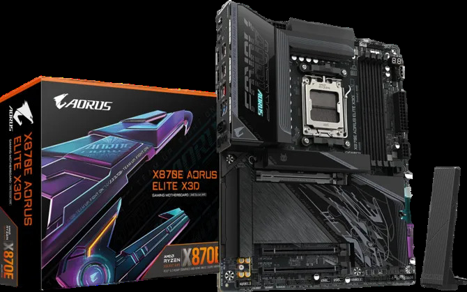 GIGABYTE X870E AORUS ELITE X DDR5 8000Mhz HDMI/DP ATX AM5