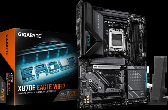 GIGABYTE X870E EAGLE WIFI7 DDR5 8000Mhz HDMI/DP ATX AM5