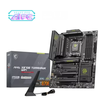 MSI MAG X870E TOMAHAWK WIFI AM5 DDR5 8400MHZ(OC) USB4 4x M.2 HDMI 2X DP 5G LAN WIFI 7 RGB ATX