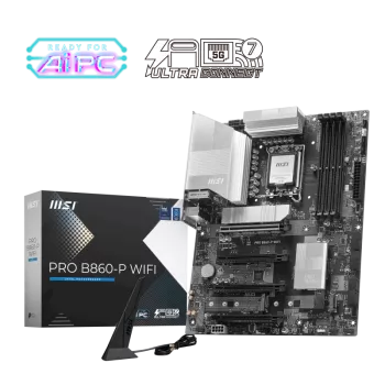 MSI PRO B860-P WIFI SOKET 1851 DDR5 8600MHZ(OC) 3xM.2 1x TB4 HDMI DISPLAY 5G LAN WIFI 7 ATX