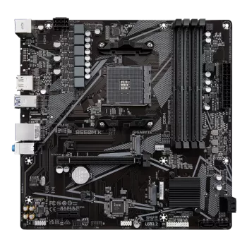 GIGABYTE B550M K DDR4 4733MHz(OC) HDMI M.2 DP mATX