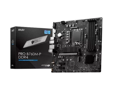 MSI PRO B760M-P DDR4 4800(OC) DDR4 HDMI DP M.2 ATX 1700p
