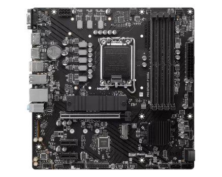 MSI PRO B760M-P DDR4 4800(OC) DDR4 HDMI DP M.2 ATX 1700p
