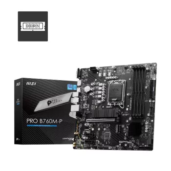 MSI PRO B760M-P DDR5 6800MHz(OC) M.2 HDMI mATX 1700p