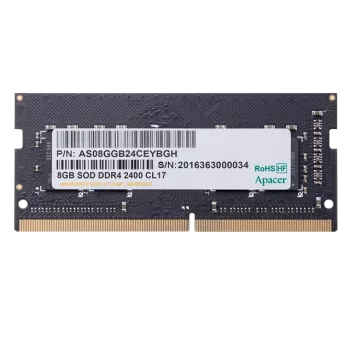 Apacer 8GB 1x8GB 3200Mhz CL22 DDR4 Notebook SODIMM Ram (ES.08G21.GSH)