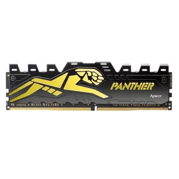 Apacer Panther Black-Gold 16GB (2x8GB) 3200Mhz CL16 DDR4 Gaming Ram (AH4U16G32C28Y7GAA-2)