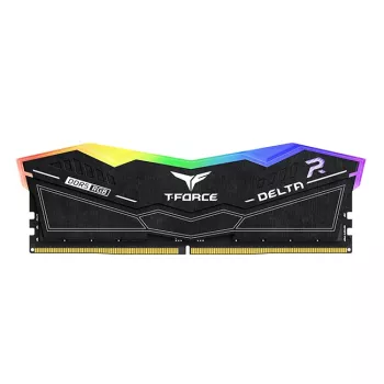 Team T-Force DELTA RGB Black 32GB 2x16GB 6400Mhz DDR5 CL40 Gaming Ram (FF3D532G6400HC40BDC01)