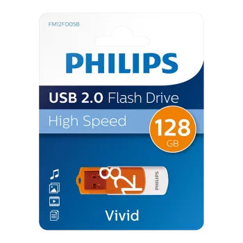 PHILIPS 128GB USB2.0 25/10MB/S FM12FD05B/00