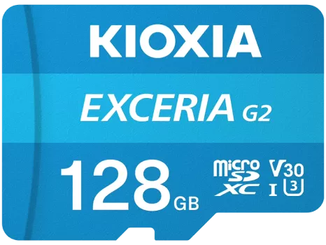 128GB MICRO SDXC C10 100MB/s KIOXIA LMEX2L128GG2