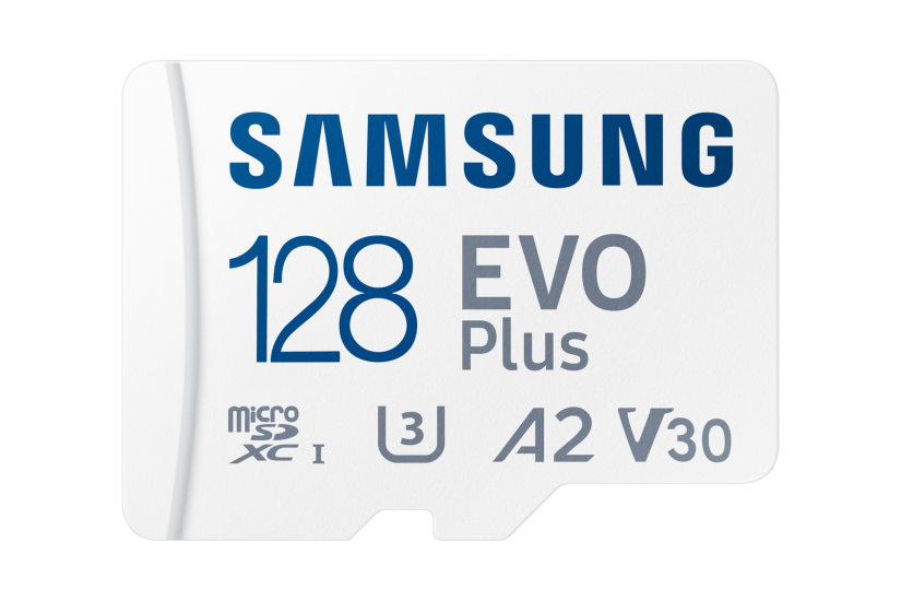 128GB SAMSUNG EVO PLUS MICROSDXC UHS-I U3 V30 A2 160MB/s MB-MC128SA/TR