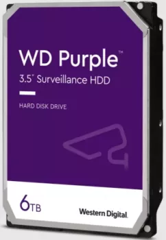 6TB WD Purple SATA 6Gb/s 256MB DV 7/24 WD64PURZ