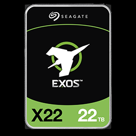 22TB SEAGATE EXOS 7200 512M ST22000NM001E