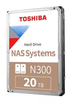 20TB TOSHIBA N300 7200RPM SATA 512MB HDWG62AUSZVA
