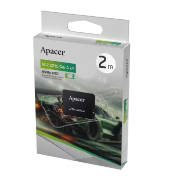 APACER 2TB 5500/5200MB/s  M.2 PCIe 2230 SSD (AP3BE4430RI-0001)