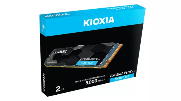 2TB KIOXIA EXCERIA PLUS M.2 NVMe 3D 5000/3900MB/s LSD10Z002TG8
