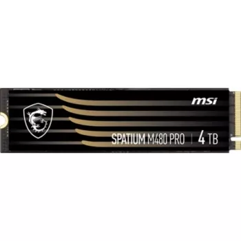 4TB MSI SPATIUM M480 PRO PCIE 4.0 NVME M.2 7400/7000MB/s