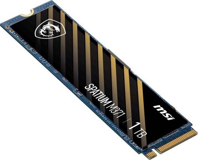 MSI SPATIUM M371 1TB PCIe Gen3x4 NVME M.2 SSD