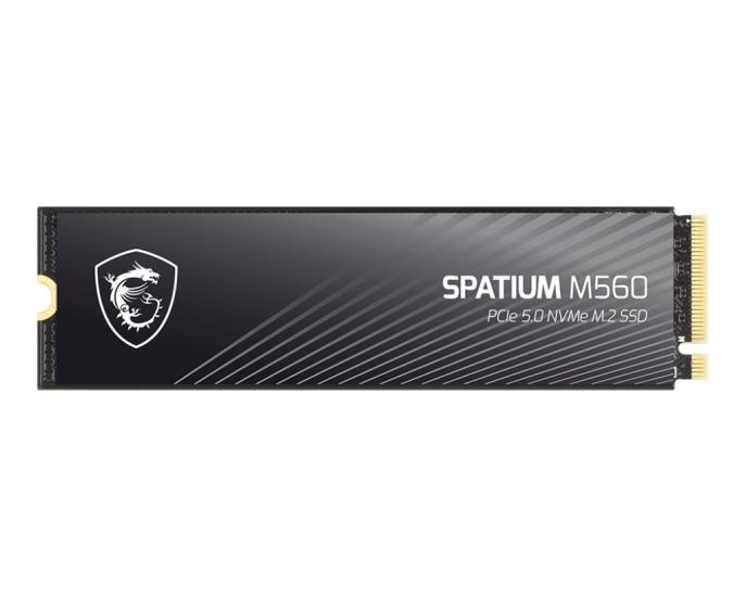 1TB MSI SPATIUM M560 PCIE 5.0 NVME M.2 10200/8400MB/s