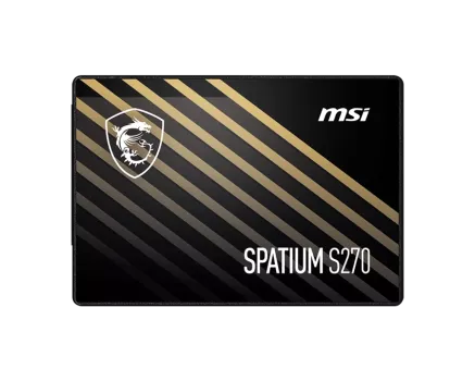 MSI SSD SPATIUM S270 SATA 2.5 960GB R500 W450
