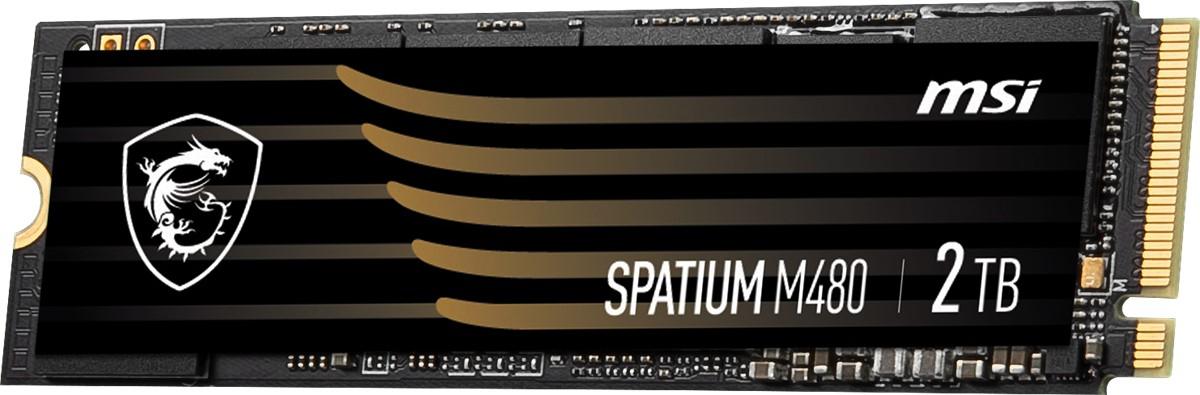 2TB MSI SPATIUM M480 PRO NVMe M.2 7400/7000MB/s