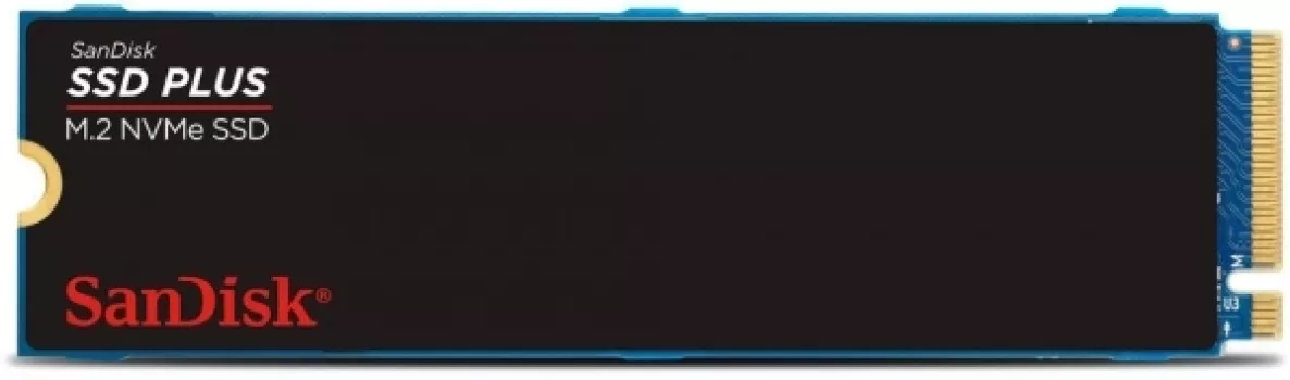 500GB SANDISK PLUS SDSSDA3N-500G-G26 2400/1500MB/s M.2 NVMe GEN3 SSD