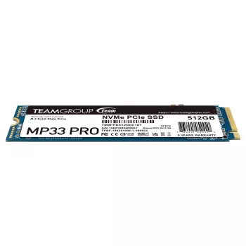 Team MP33 Pro 512GB 3500/3000MB/s NVMe PCIe Gen3x4 M.2 SSD Disk (TM8FPD512G0C101)