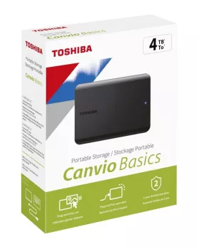 4TB CANVIO BASICS 2.5’’ USB3.2 G1 TOSHIBA HDTB540EK3CA
