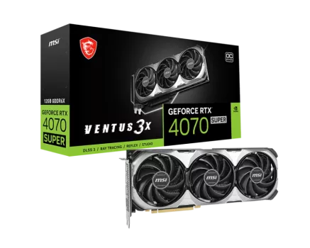 MSI GEFORCE RTX 4070 SUPER VENTUS 3X 12G OC