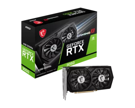 MSI GEFORCE RTX 3050 GAMING X 6G 6GB GD6 96B