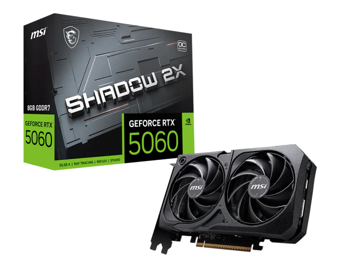 GEFORCE RTX 5060 8G SHADOW 2X OC MAX