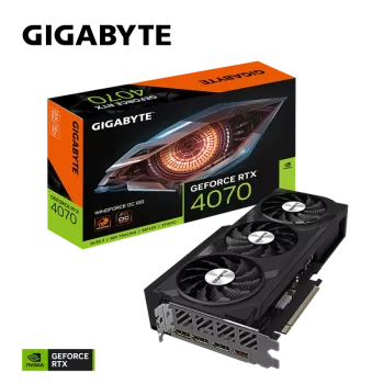 GIGABYTE GV-N4070WF3OC-12GD RTX4070 12GB GDDR6X HDMI DP 192BİT