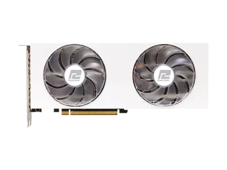 POWERCOLOR RX7700XT 12G-P/WHITE GDDR6 192BIT