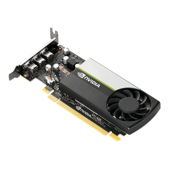 PNY VCNT400 4GB DDR6 64Bit 3 xDISPLAY ÇIKIŞLI PASİF SOĞUTUCULU YAPAY ZEKA AI EKRAN KARTI  (VCNT400-4GB-SB)
