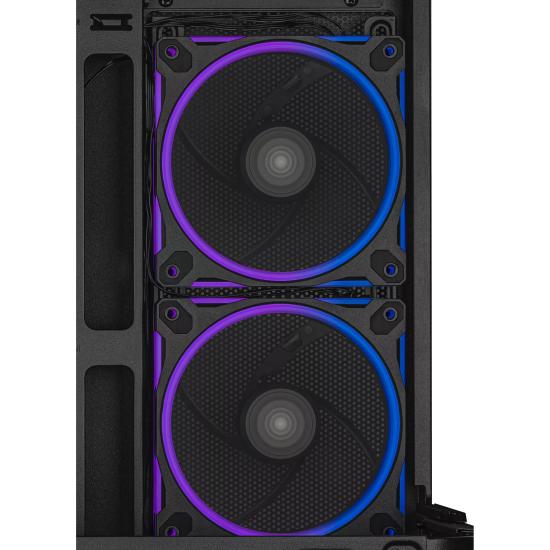 ASUS PRIME AP202 TG SIYAH GAMING KASA