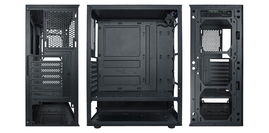 VENTO VG10F 550W TEMPERLİ CAM GAMING KASA